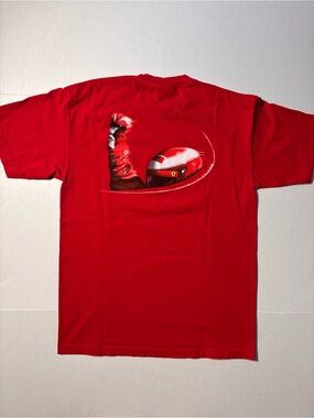 Vintage Ferrari Racing Formula 1 90’s T-Shirt Men's Large Red Graphic Tee F1